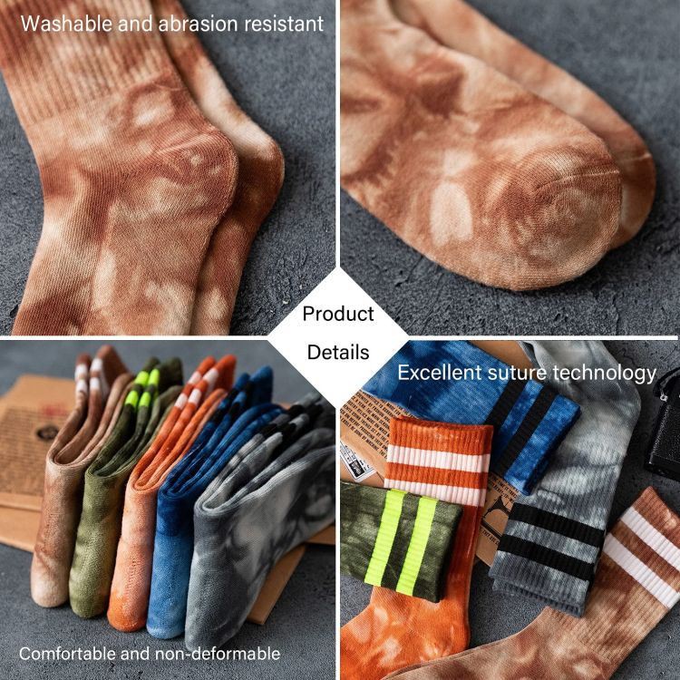 sexy tie dye socks for woman